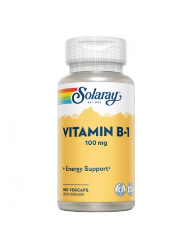 Vitamina B1 100mg 100caps Solaray