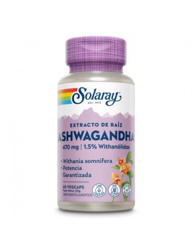 Ashwagandha 60caps Solaray