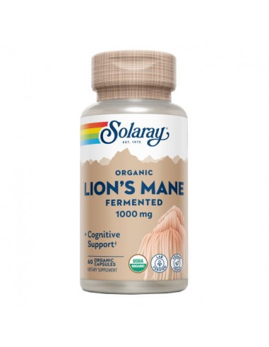 Melena de león 1000mg 60caps Solaray