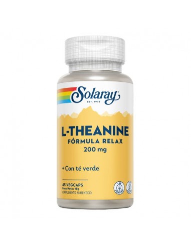 L-Theanina 200mg 45caps Solaray