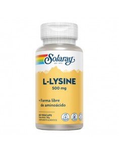 L-Lysine 500mg 60caps Solaray