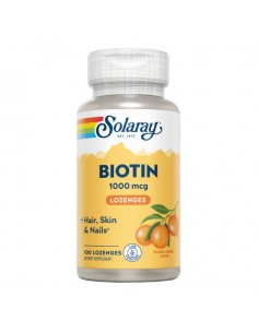 Biotin 1000mcg 100comp Solaray
