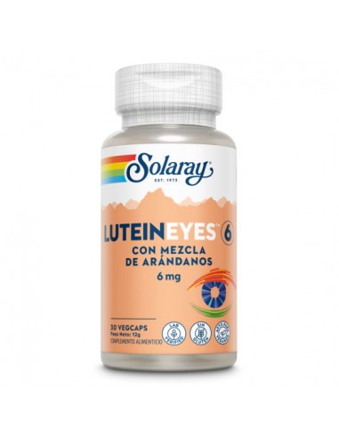 Lutein eyes 6mg 30caps Solaray
