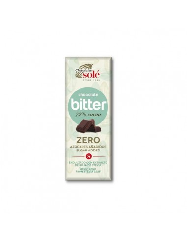 Chocolatina bitter 72% cacao con...