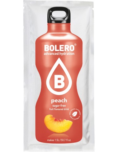 Bebida instantánea sabor melocotón...