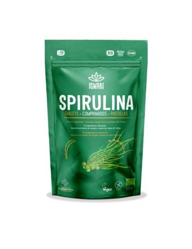 Espirulina comprimidos Bio 100g Iswari