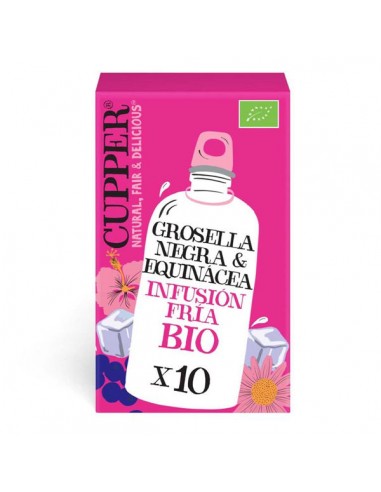 Infusuón fría grosella negra y...