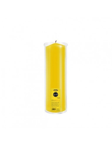 Velón amarillo 15x6cm Trinidad