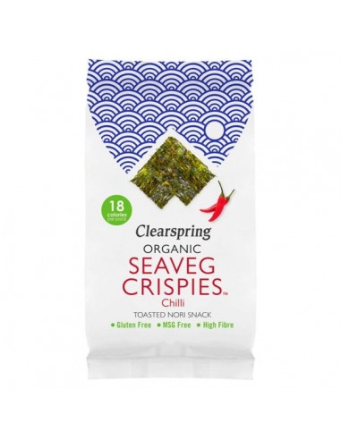 Snack de alga nori con chili Bio 4g...