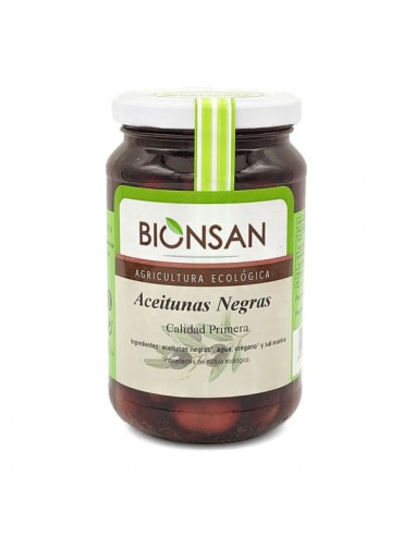 Aceitunas negras Bio 200g Bionsan