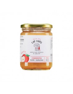 Compota de manzana Bio 400g...