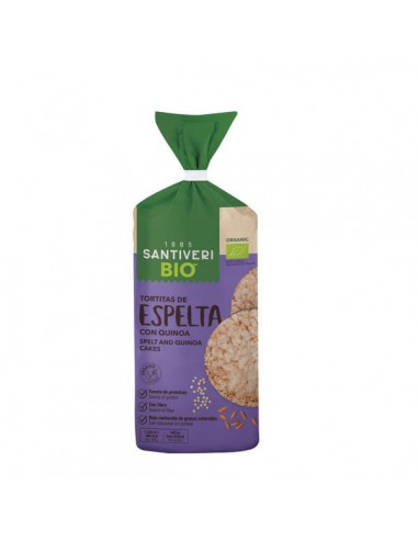 Tortitas de espelta y quinoa Bio 100g...