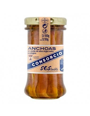 Anchoas en aceite de oliva virgen...