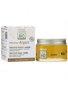 Gel noche antiedad argan...
