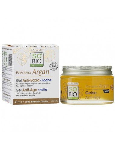 Gel noche antiedad argan Bio 40ml Sobio
