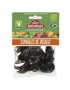 Espirales de regaliz vegano...