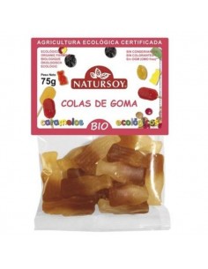 Golosinas colas de goma...