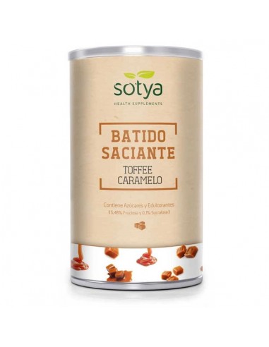 Batido saciante de toffee caramelo...