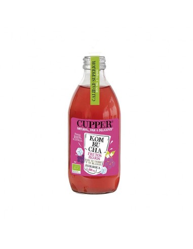 Kombucha frutos rojos Bio 250ml Cupper