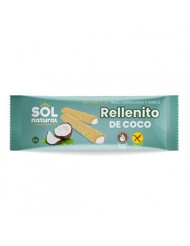 Rellenito de coco sin gluten Bio 25g...