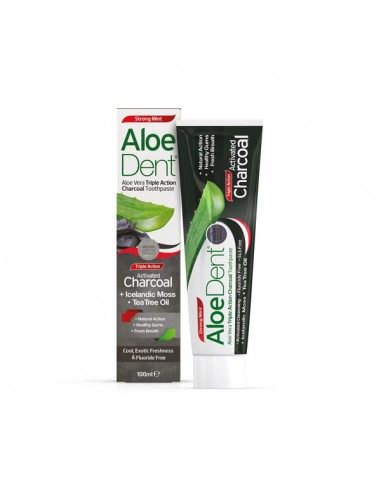 Dentifrico carbón activo 100ml Optima