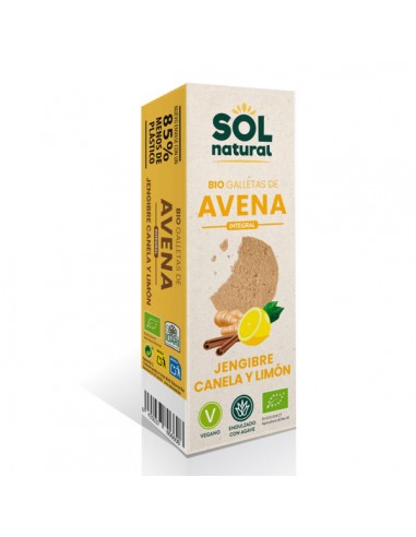 Galletas avena, jengibre, canela,...