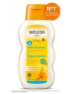 Baño de crema de caléndula...