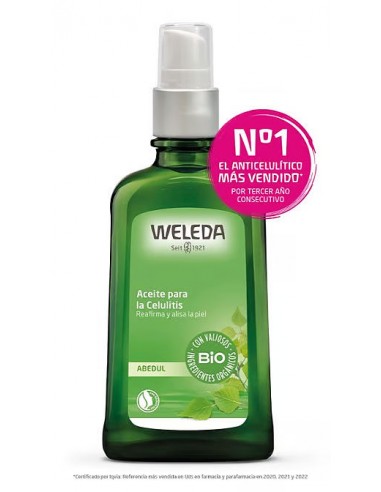 Aceite anticelulítico de abedul 100ml...