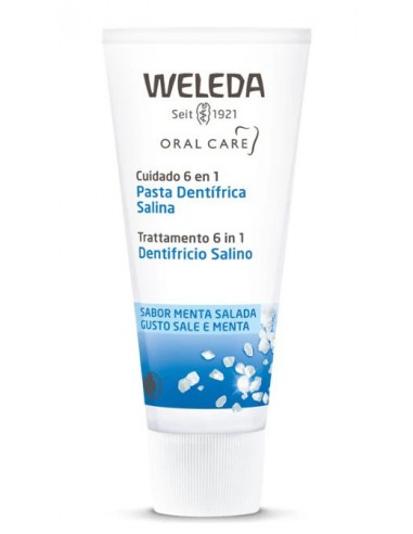 Pasta dentífrica salina 75ml Weleda