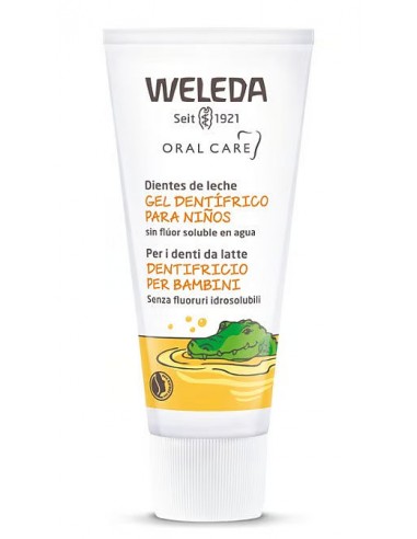 Gel dentífrico para niños 50ml Weleda