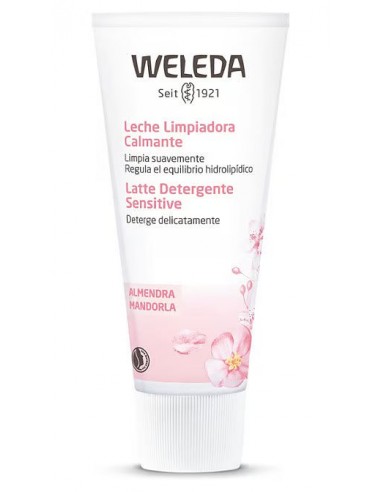 Leche limpiadora calmante de almendra...