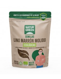 Lino marrón molido Bio 150g...