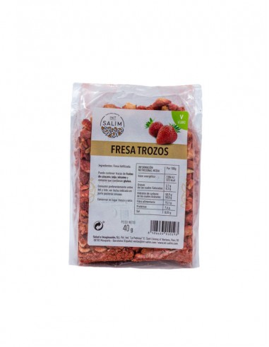 Fresa trozos 40g Int-Salim