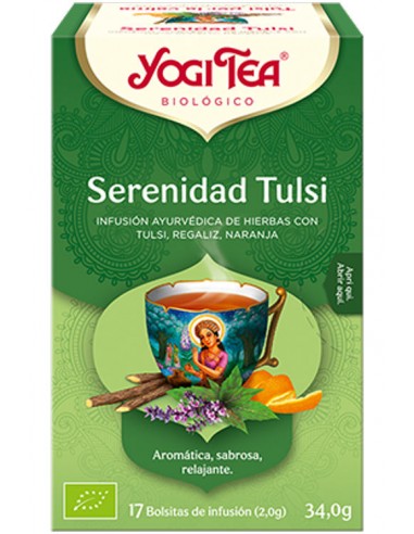 Infusión sereneidad tulsi 17 bolsitas...