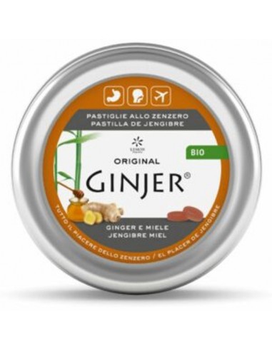Pastillas ginjer miel Bio 40g Lemon...