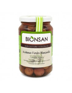 Aceitunas verdes Bio 200g...
