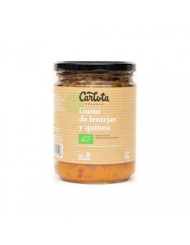 Guiso de lentejas y quinoa Bio 425g...