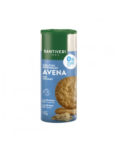 Galletas digestive avena 190g Santiveri