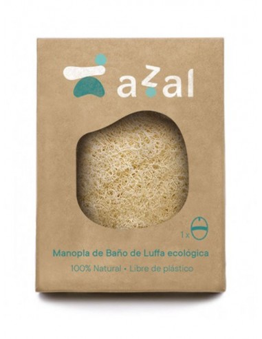 Manopla de baño de luffa Azal