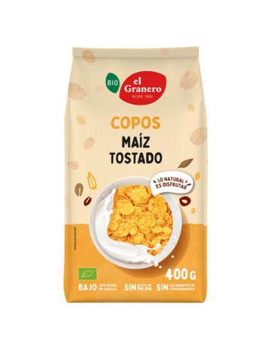 Copos de maíz tostados Bio 400g El...
