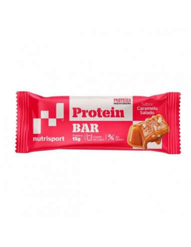 Barrita proteica caramelo salado 44g...