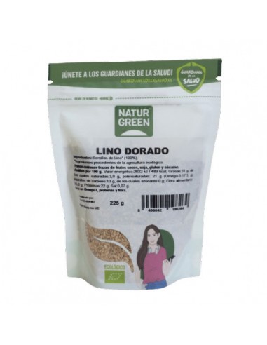 Lino dorado Bio 225g Naturgreen