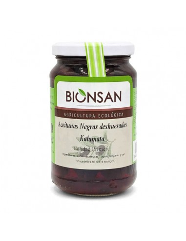Aceitunas negras deshuesadas kalamata...