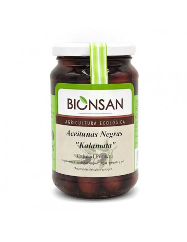 Aceitunas negras kalamata Bio 200g...