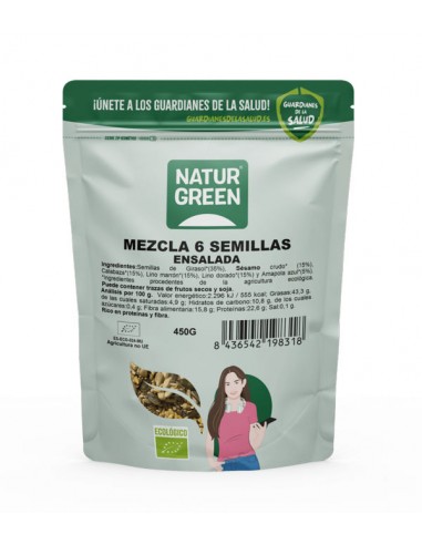 Mezcla de semillas para ensalada Bio...