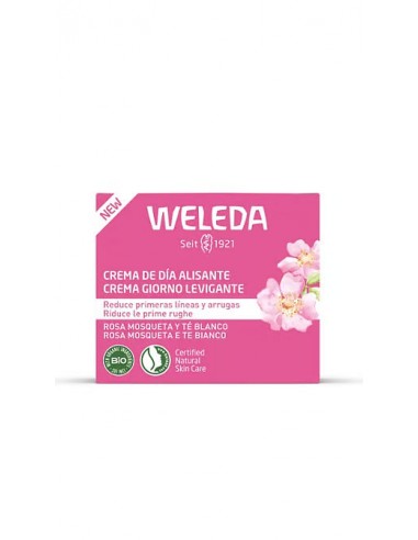 Crema de día alisante de rosa...