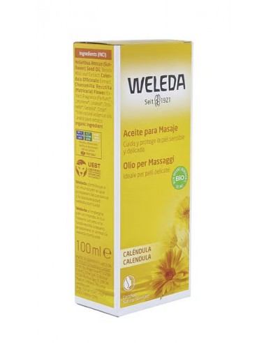 Aceite para masaje con caléndula...