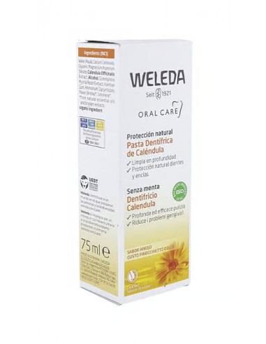 Pasta dentífrica de caléndula 75ml...