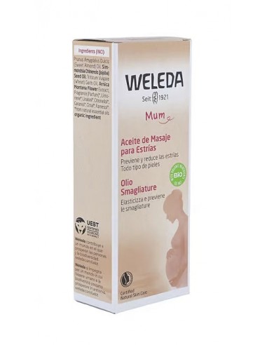 Aceite para masaje antiestrías 100ml...