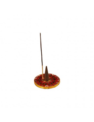 Incensario Lacado Plato 1ud Radhe Shyam